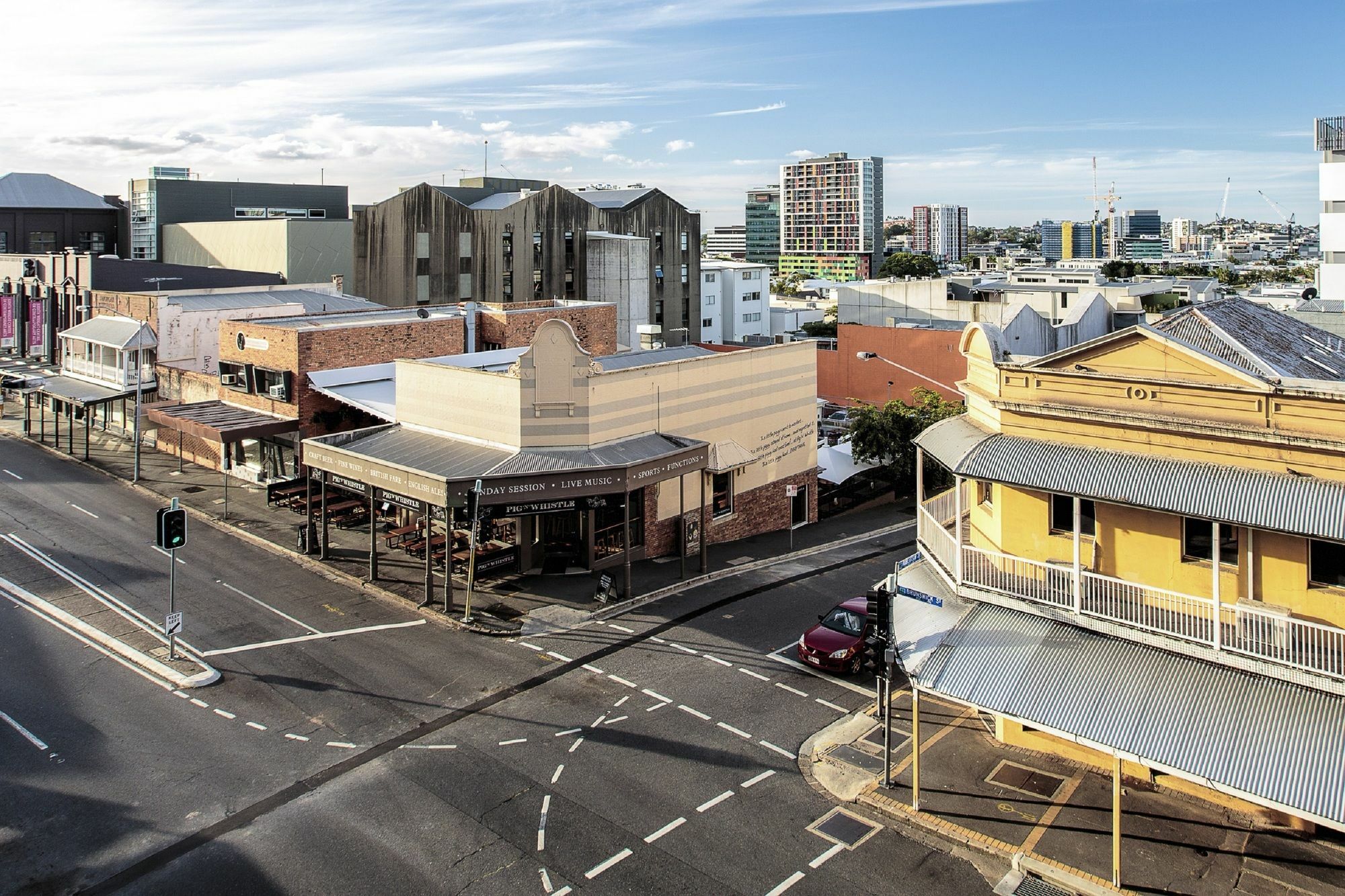 Central Brunswick Apartment Hotel Brisbane Exterior foto