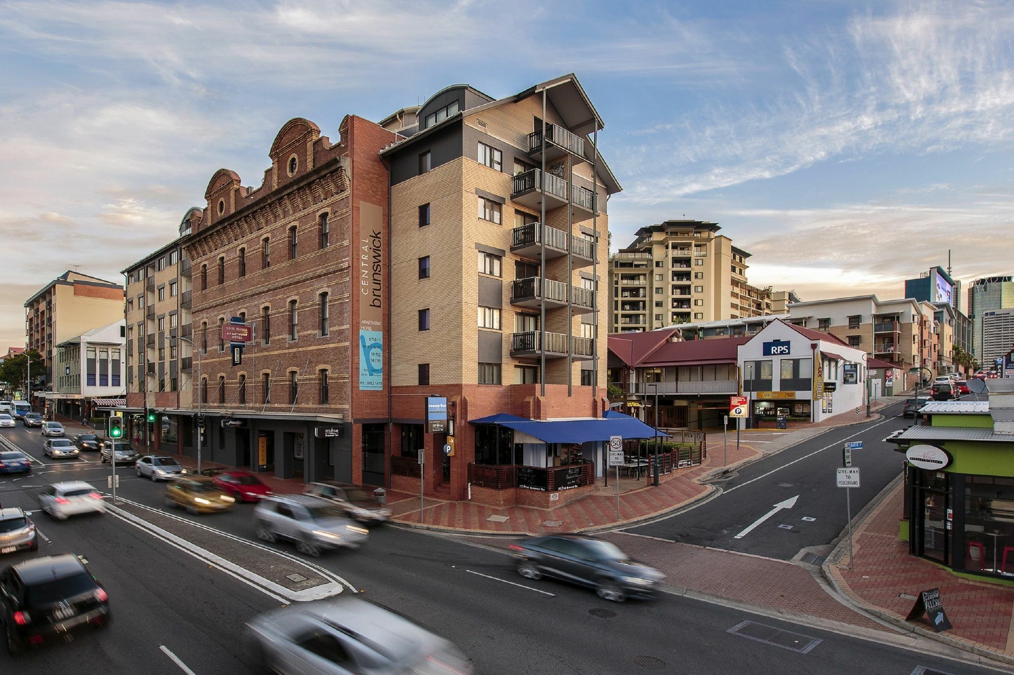 Central Brunswick Apartment Hotel Brisbane Exterior foto